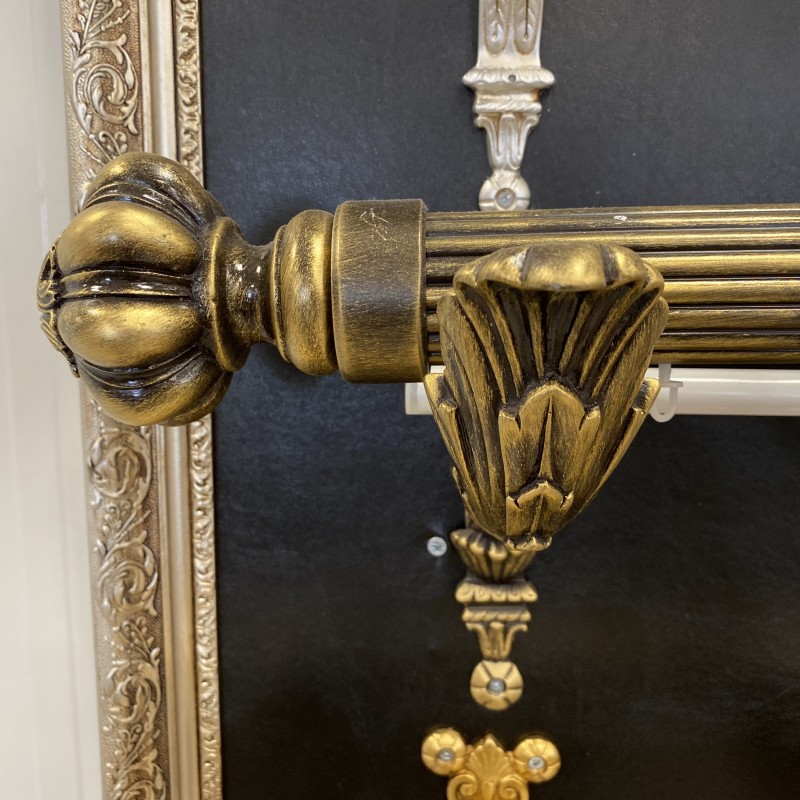 Единичен корниз 'Baroque old gold'